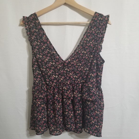 AE Floral Peplum - Picture 4 of 4